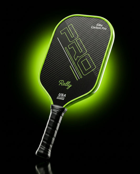 Rally Elite Carbon Pro pickleball paddle - hero shot